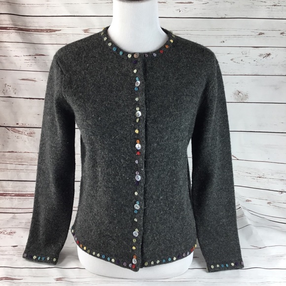 Newton Trading Co Wool Cardigan Size PM - Picture 1 of 7